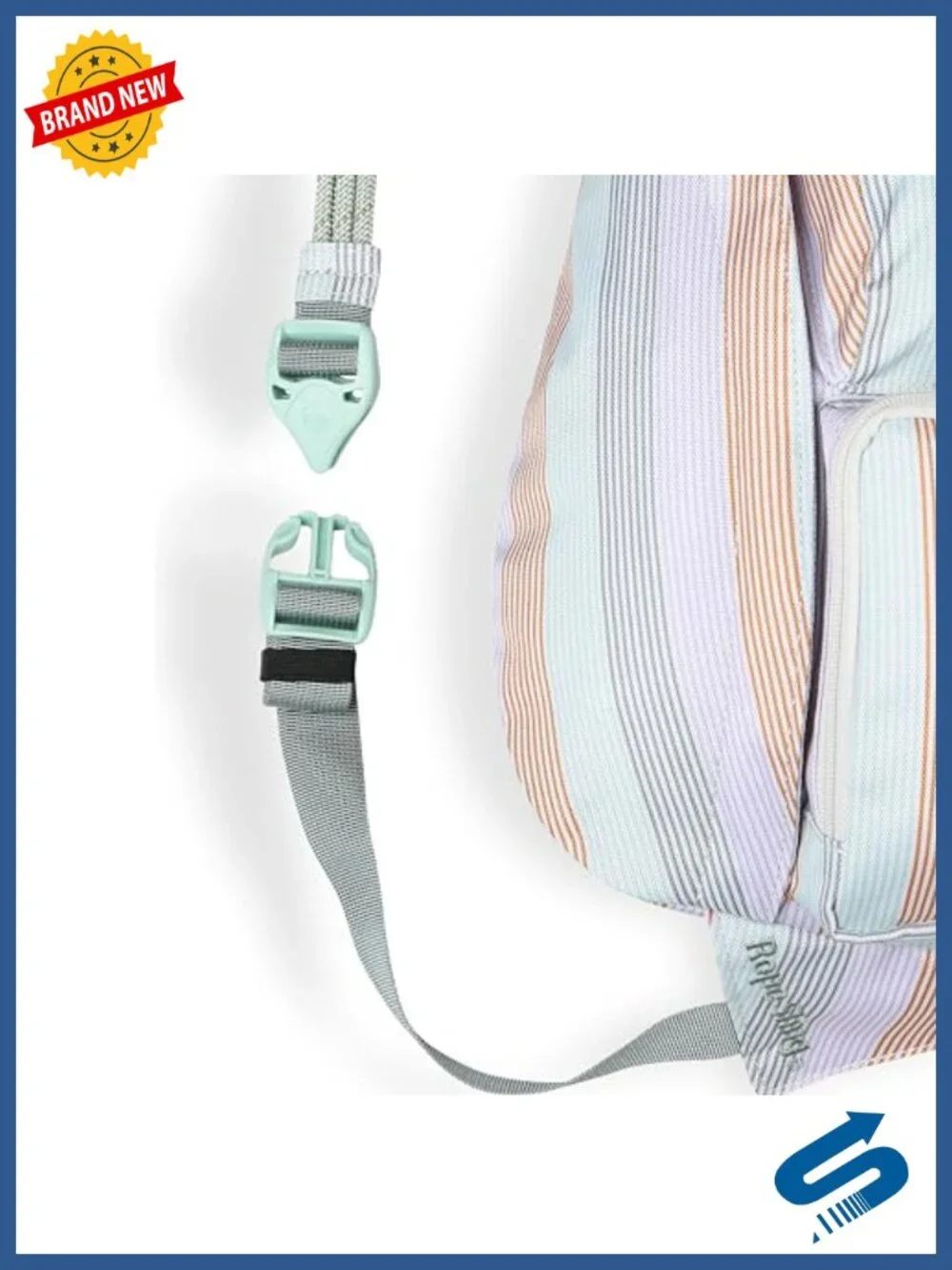 Mini Rope Sling Pack Adjustable Shoulder Strap Crossbody Bag